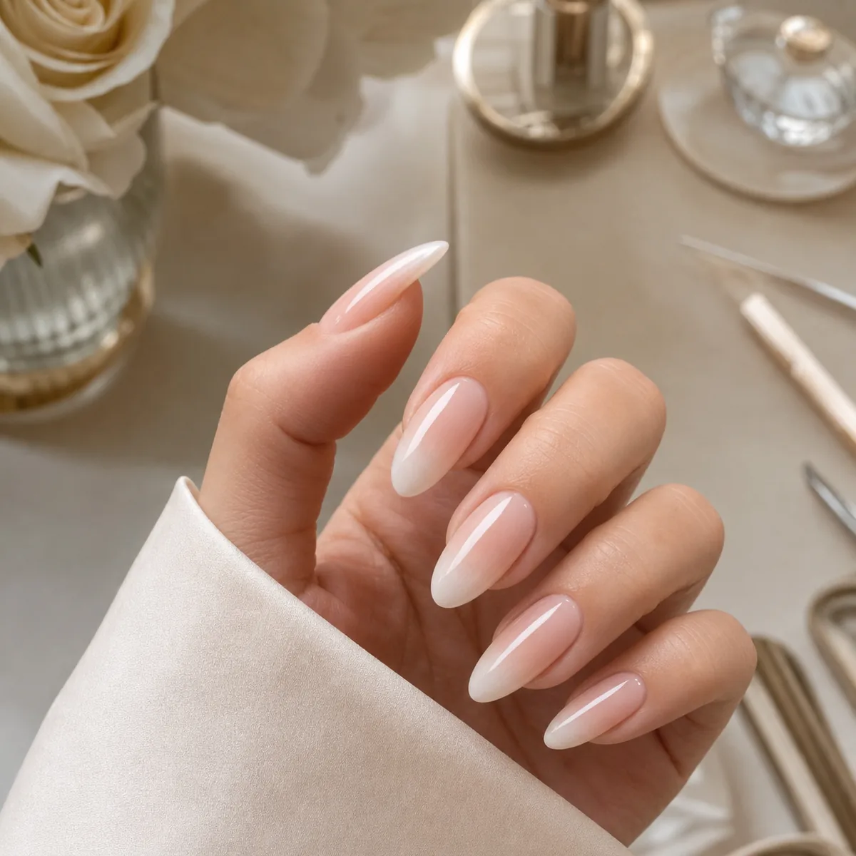 Acryl nieuwe set lengte M